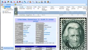 StampManage Deluxe Stamp Collecting Software