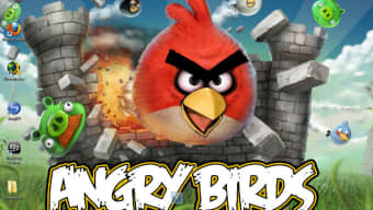 Tapeta Angry Birds Castle