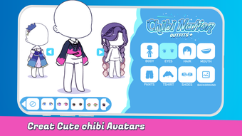 Chibi Nation Outfits Plus