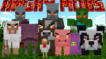 The Angry Mobs Addon for MCPE