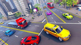 Real City Taxi Driving Games