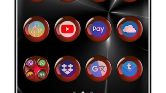 Theme Launcher - Spheres Red