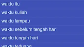 Indonesian Urdu dictionary