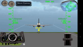 Avião simulador de vôo 3D