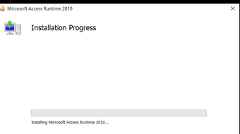 Microsoft Access 2010 Runtime (64-bit)