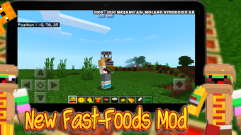 New Fast Food Skins  Cactus Mods For Craft Game