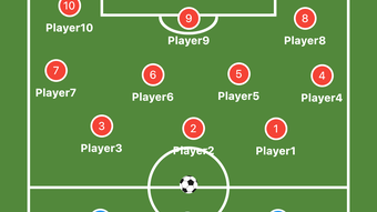 Simple Soccer Tactic Board