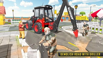 Heavy Excavator JCB Games