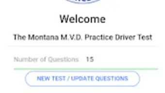 Montana MVD Practice Driver Te