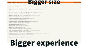 Bigger Hacker News