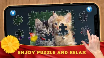 Jigsaw Puzzle Game-Wood Blocks