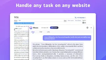 Moses: AI Chat by ChatGPT in Chrome