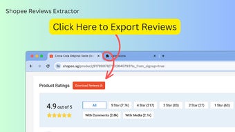 Shopee Reviews Extractor