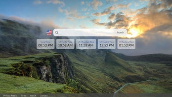 USA Time-Zones New Tab