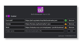 BoD's Bookmark Tool