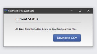 Member Request Downloader