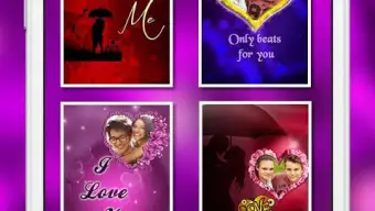 love photo greetings: love Romantic photo frames
