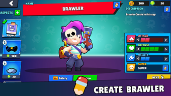 Create Brawler for Brawl Stars