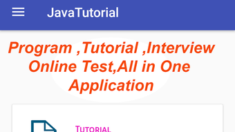 Java Programming App