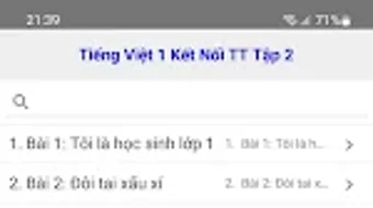 Tieng Viet 1 Ket Noi - Tap 2