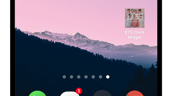 BTS Clock Widgets