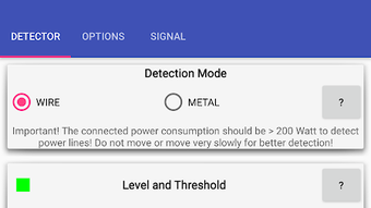 Wire Metal Detector