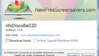 nfsDiscoBall3D Screensaver
