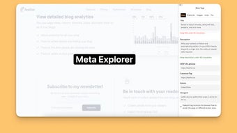 Meta Explorer