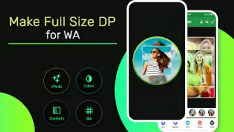 Make Full Size DP for WA
