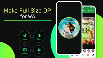 Make Full Size DP for WA