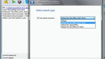 Accent ACCESS Password Recovery