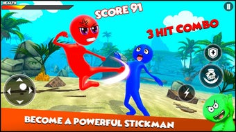 Beast Fighting 2020: SuperHero Stickman Wrestling