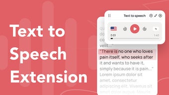 Text to Speech Extension