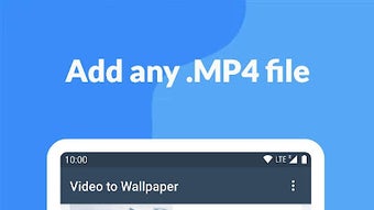 Video (.MP4; .MOV) to Wallpaper