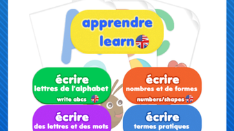 Kids Learn and Write French