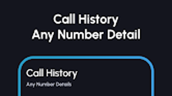 Call History Any Number Detail