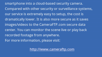 Mobile Security Camera (FTP)