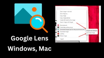 Download Google Lens For Mac and Windows PC