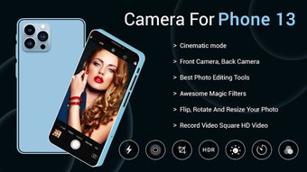 Camera for iphone 13 Pro - iOS 15 Camera Effect