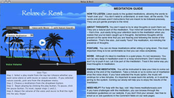 Relax and Rest Guided Meditations