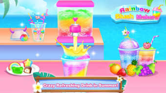 Rainbow Slushy Maker  Ice Smoothie Games