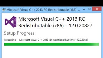 Visual C++ Redistributable Packages for Visual Studio 2013 - 다운로드