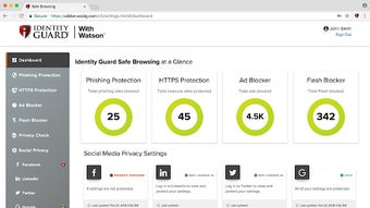 Identity Guard Safe Browsing