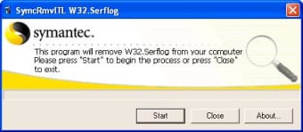 Symantec W32.Serflog Removal Tool
