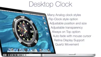 Desktop Clock: Wallpaper Clock & Live Dock Icon