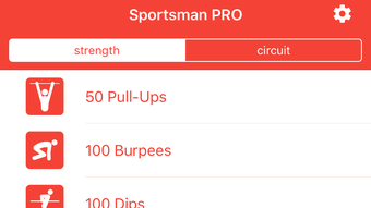 Sportsman. Bodyweight Workout.