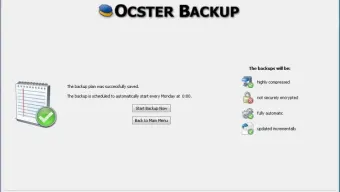 Ocster Backup Free