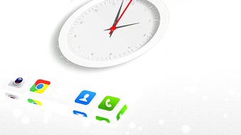 Simple White Clock 2021