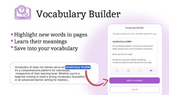 Vocabulary builder