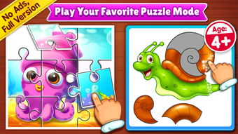 Puzzle Games For Kids 3 Years